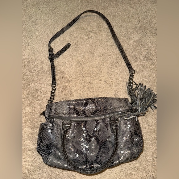 Michael Kors Snakeskin Handbag/Crossbody - Picture 1 of 5